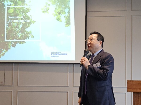 김동식 케이웨더 대표, 사진=홍인택 기자