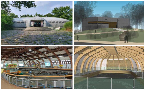 현 시설 사진 및 조감도. 사진=서울시