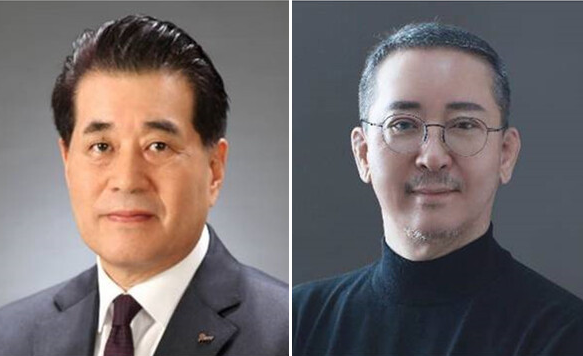 장인화 포스코 회장 내정자(왼쪽)와 권영수 전 LG에너지솔루션 부회장(오른쪽). 사진=연합뉴스