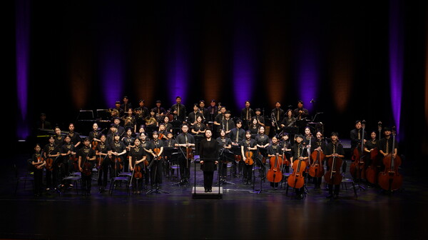 세종시립청소년교향악단 단체사진. 사진 = 세종특별자치시
