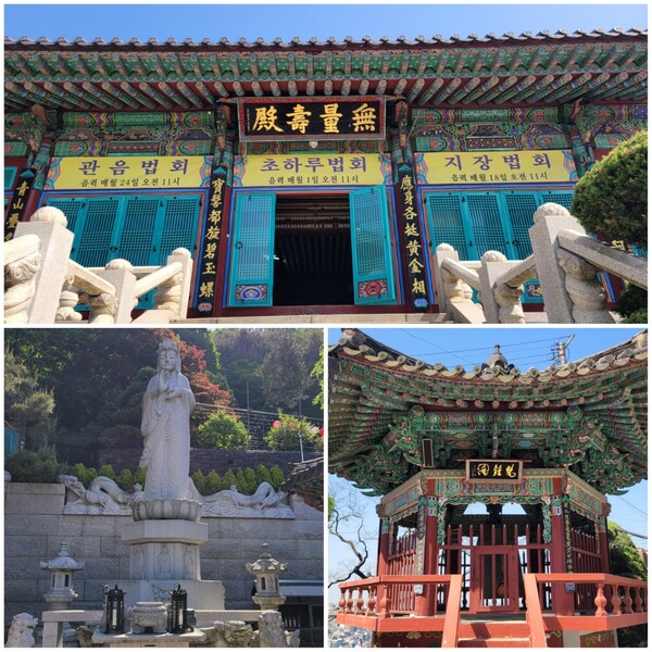 백련사 전경. 사진 = 안병국 객원기자