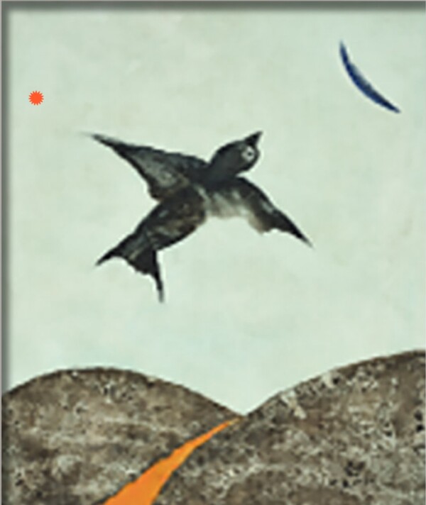 장욱진 작가의 ‘새’. 사진 =  광주시립미술관