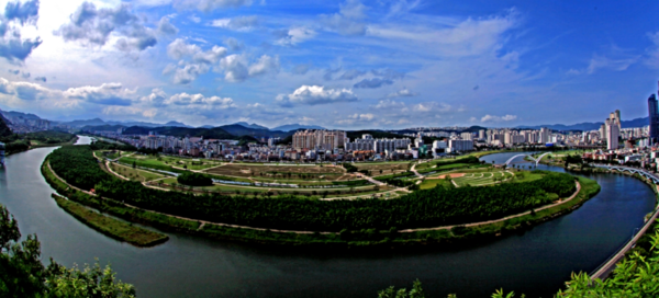 울산광역시 태화강 전경. 사진 = 환경부