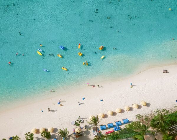 투몬 비치. 사진 = 괌정부관광청 