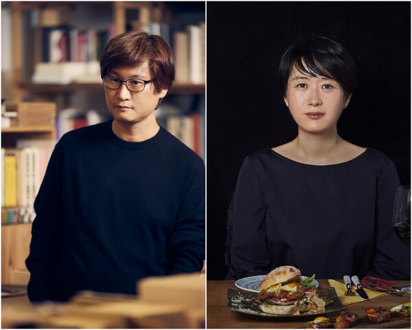 김언 시인(왼쪽), 천운영 소설가(오른쪽). 사진 = 한국문화예술위원회 