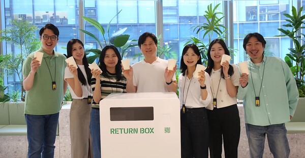 신원근 카카오페이 대표(왼쪽 네번째)가 세계