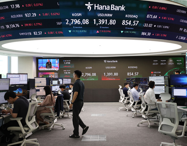 외환당국이 국민연금 외환 스와프 한도를 500억 달러로 증액했다. 사진=연합뉴스