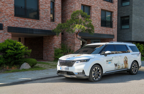 스카이펫 전용 차량. 사진=보람상조