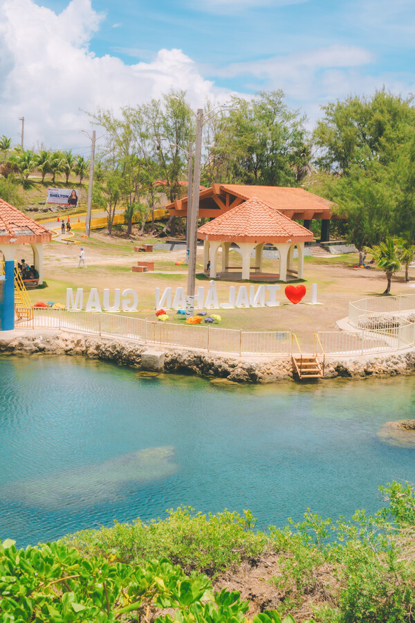 이나라한 자연 풀장. 사진 = 괌정부관광청