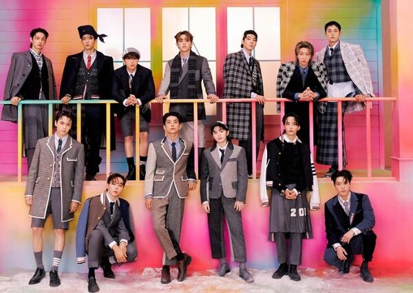 K-POP 그룹 '세븐틴'. 사진 = 플레디스엔터테인먼트