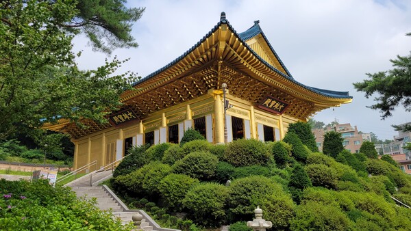 수국사 대웅전 전경. 사진 = 안병국 객원기자