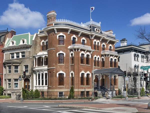 2018년 재단장을 거친 주미대한제국공사관 외부 전경. 사진 = 국가유산청 