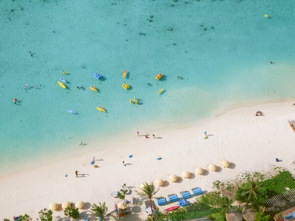 투몬 비치 전경. 사진 = 괌정부관광청 