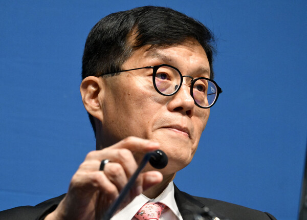 이창용 총재가 기자간담회에 참석했다. 사진=연합뉴스