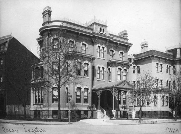 1893년 촬영된 주미대한제국공사관 전경. 사진 = 국가유산청