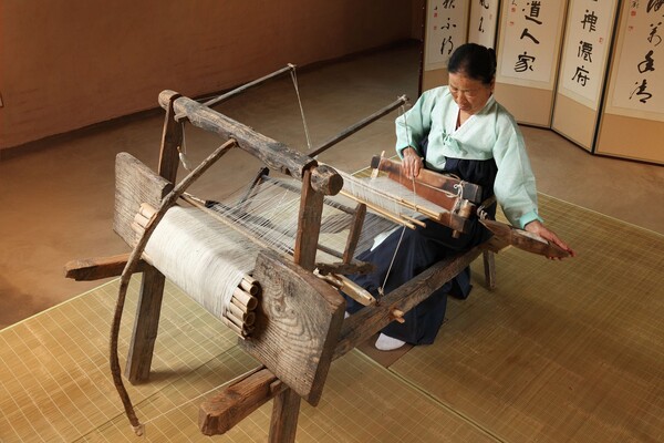 국가무형유산 '나주의 샛골나이' 시범 모습. 사진 = 국가유산포털