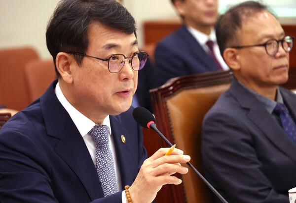 최응천 국가유산청장이 10일 국회 문화체육관광위원회 국정감사에 출석해 발언하고 있다. 사진 = 연합뉴스