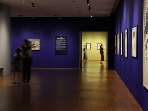 '서양미술 400년, 명화로 읽다: 모네에서 앤디 워홀까지' 전시회 전경. 사진 = 부산문화회관