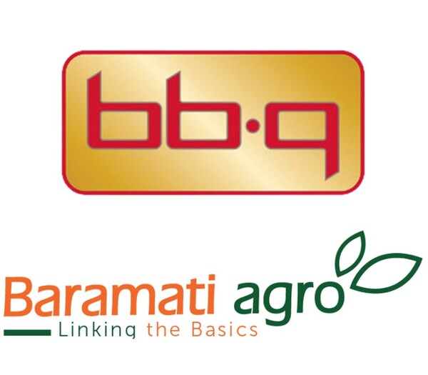 BBQ치킨 CI, 인도 바라마티 아그로 그룹 CI. 사진=제너시스BBQ