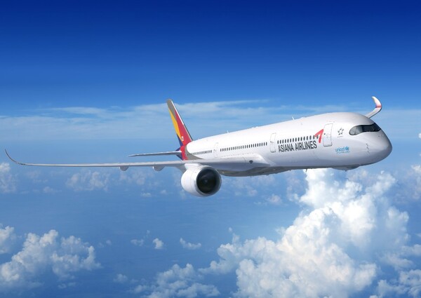 아시아나항공 A350 항공기. 사진=아시아나항공