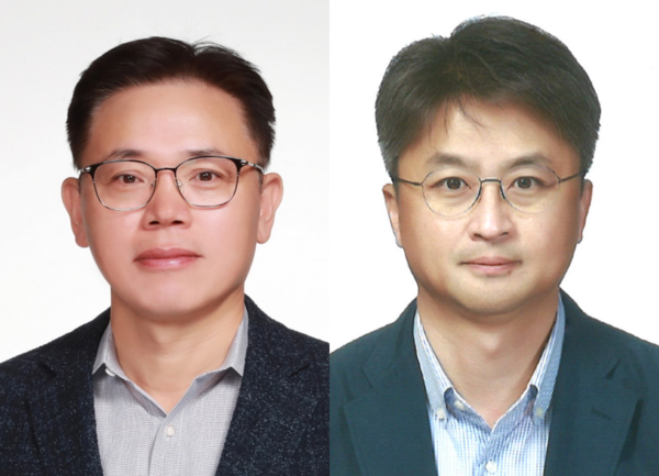 김동춘 부사장(왼쪽)과 장기룡 부사장(오른쪽). 사진=LG화학
