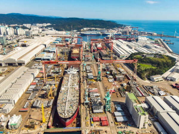 HD현대중공업 울산조선소. 사진=현대중공업