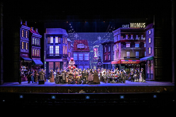 지난 19일 서울 종로구 세종문화회관 대극장에서 진행된 오페라 '라보엠' 드레스 리허설 장면. 사진=세종문화회관