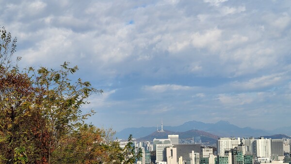 대성사에 바라본 풍광. 사진=안병국 객원기자