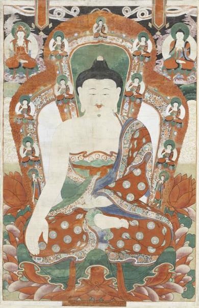 '달성 유가사 영산회 괘불도'. 사진=국가유산청