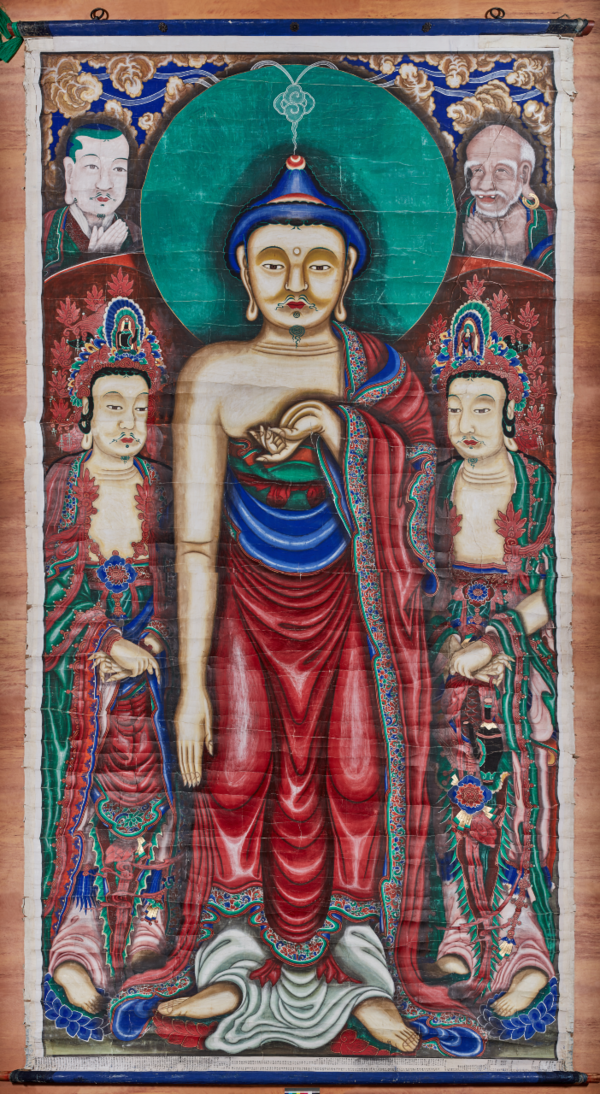 부산 범어사 괘불도. 사진=국가유산청