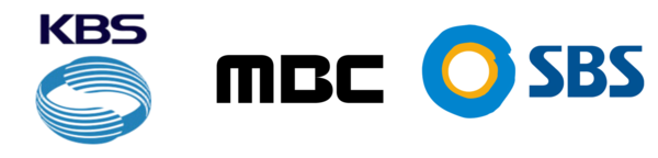 KBS(왼쪽), MBC(가운데), SBS 로고. 사진=KBS, MBC, SBS