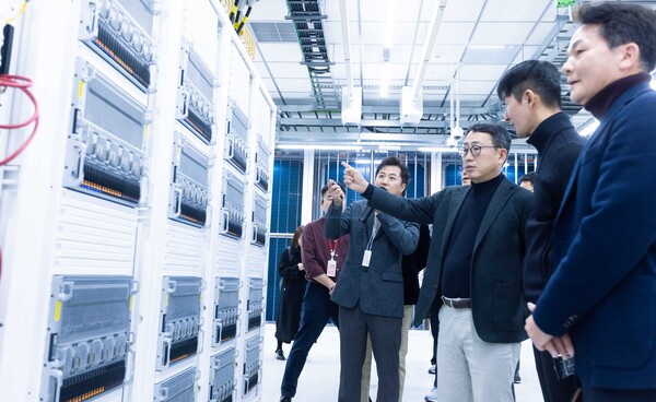 SKT, 가산 AI 데이터센터 오픈 및 GPUaaS 출시. 사진=SKT