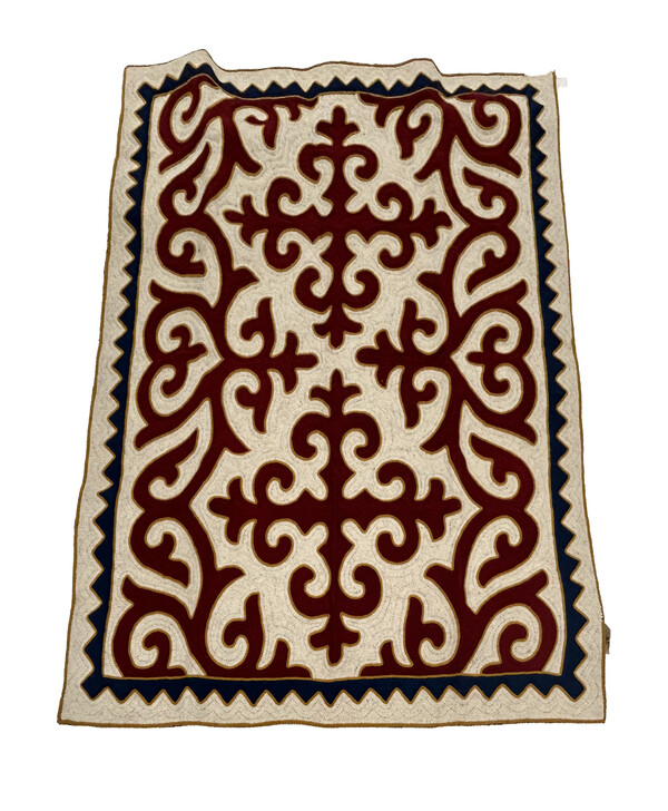 중앙아시아 키르기즈 민족의 전통 카펫 '쉬르닥'. 사진=국립아시아문화전당