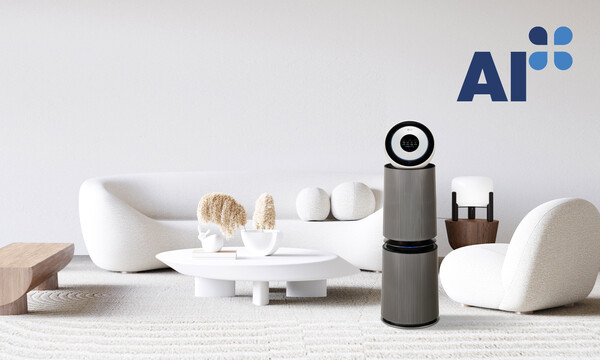 LG전자 '퓨리케어 오브제컬렉션 AI+ 360˚공기청정기'. 사진=LG전자