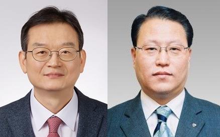 (왼쪽부터) 김대현 흥국생명 대표이사 내정자, 유재준 HK금융파트너스 대표이사 내정자. 사진=태광그룹
