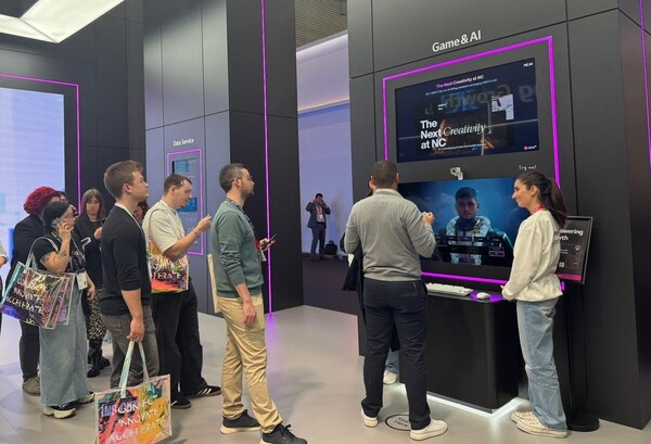 NC AI MWC 부스. 사진=NC AI