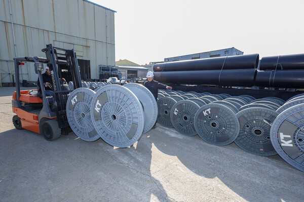 KT 친환경 보빈 도입. 사진=KT