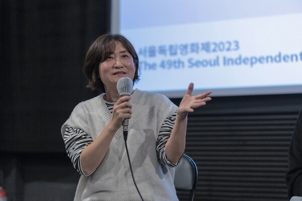 모은영 서울독립영화제 신임 집행위원장. 사진=서울독립영화제