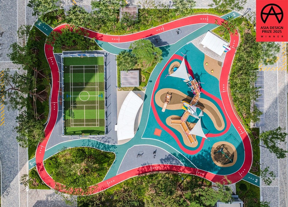 현대엔지니어링 Healthy Pleasure Park(힐스테이트 용인고진역). 사진=현대엔지니어링