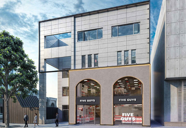 파이브가이즈 압구정 7호점 전경. 사진=에프지코리아