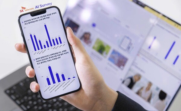 SKT AI 서베이. 사진=SKT