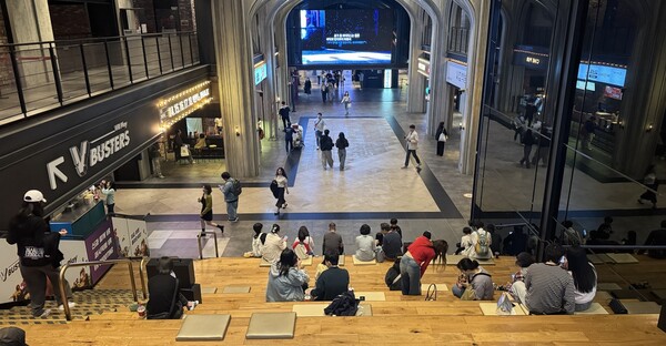 지난 20일 오후 CGV 용산아이파크몰 7층 모습. 사진=양찬혁 기자