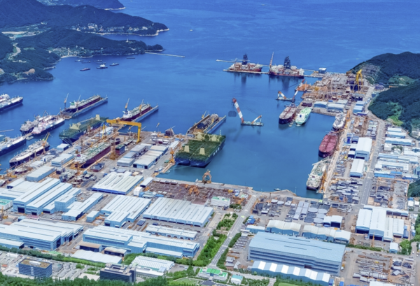 한화오션 거제사업장. 사진=한화오션