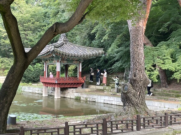 지난해 진행된 '무언자적無言自適, 왕의 아침 정원을 거닐다' 모습. 사진=궁능유적본부