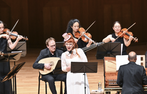 소프라노 파트리샤 프티봉의 공연 모습. 사진=한화그룹