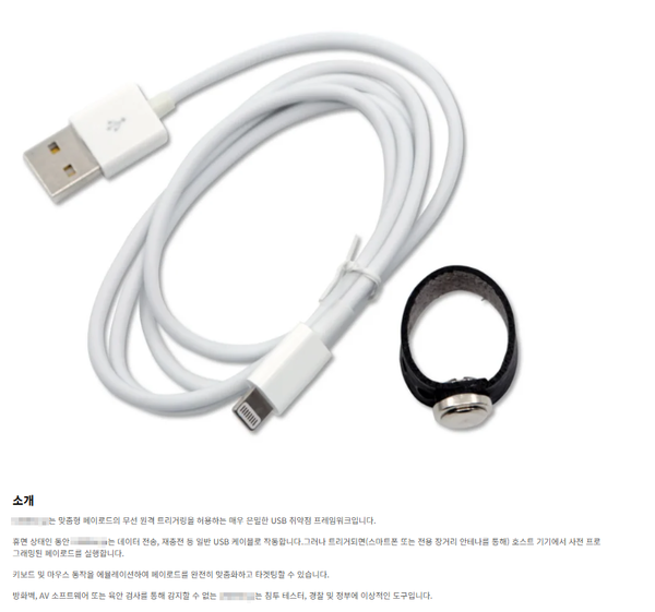 해당 제품은 한국어 사용 설명법이 포함돼 있다. 사진=알리익스프레스 판매글 캡쳐