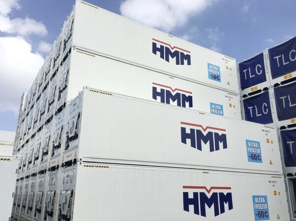 HMM의 초저온 냉동 컨테이너 '울트라 프리저(Ultra Freezer)'. 사진=HMM