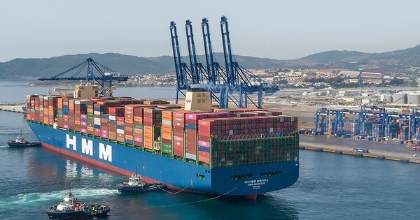 HMM, 스페인 알헤시라스 터미널 확장. 사진=포스코그룹