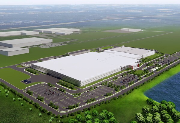 현대차와 LG에너지솔루션의 합작 배터리 공장 조감도. 사진=LG에너지솔루션