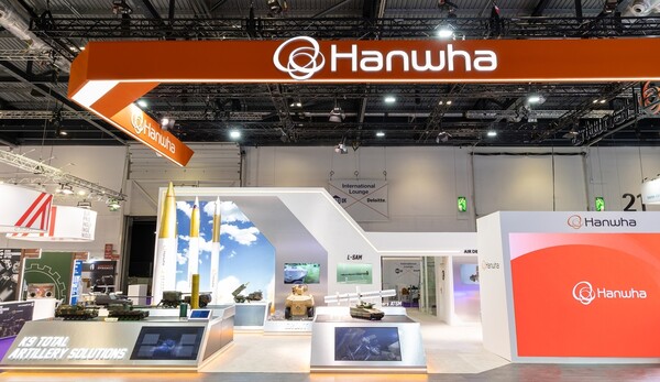 한화 방산 3사, 영국 방산전시회 DSEI 참가. 사진=한화에어로스페이스